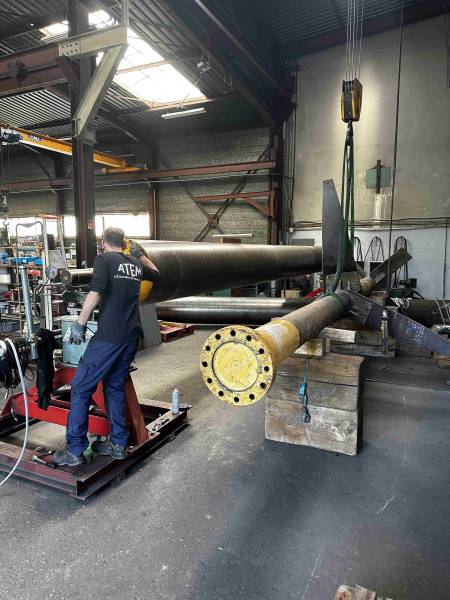 Rouleaux - Rouleau longueur 8 m / Poids 4T